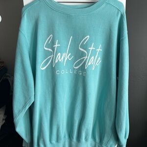 Teal Stark State College Sweatshirt